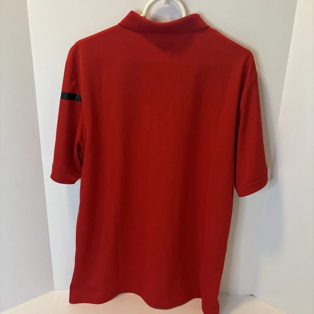Lot Of 3 Men's Golf Short Sleeve Polo Shirts L Callaway Adidas Greg Norman